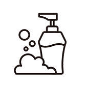 シャンプーボトルのアイコン